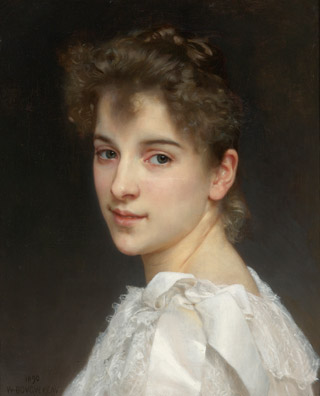 william bouguereau ritratto di gabrielle cot